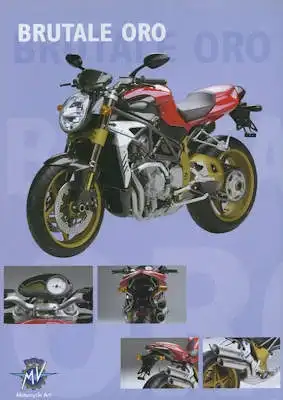 MV Agusta Brutalo Oro Prospekt 2001