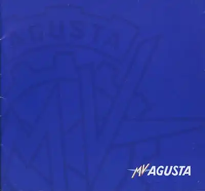 MV Agusta F 4 Prospekt 2001