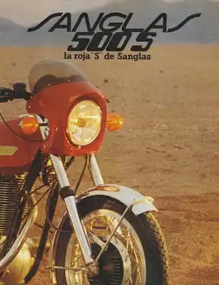 Sanglas 500 S Prospekt ca. 1976