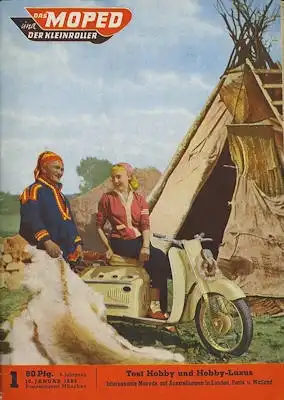 Moped und der Kleinroller 1956 Heft 1
