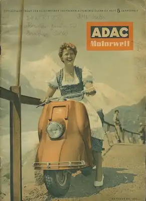 ADAC Motorwelt 1955 Heft 5
