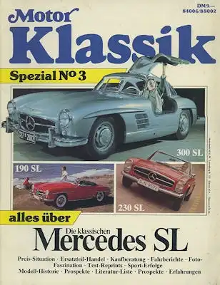 Motor Klassik Spezial No. 3 Mercedes-Benz 190 300 230 SL ca. 1988