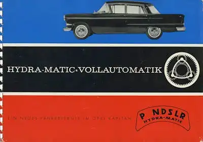 Opel Kapitän Hydra-Matic Prospekt 1961