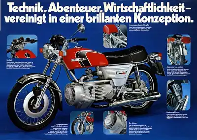 Hercules Wankel 2000 Prospekt 1974