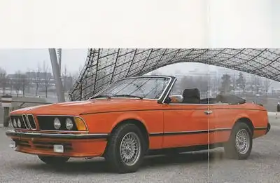 BMW / Tropic 628 633 635 CSI Cabriolet Prospekt 1983