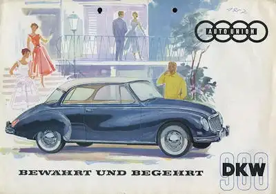 DKW 900 (3=6) Prospekt 1958/59