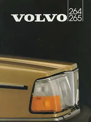 Volvo 264 265 Prospekt 1982