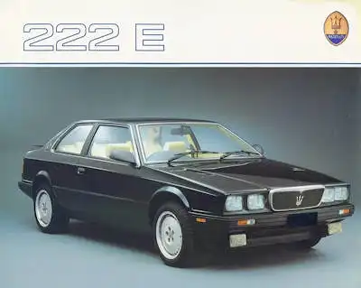 Maserati 222 E Prospekt ca. 1990