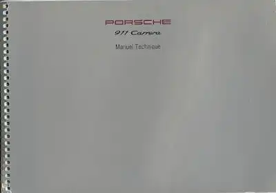Porsche 911 Typ 993 Carrera Bedienungsanleitung 6.1993 f