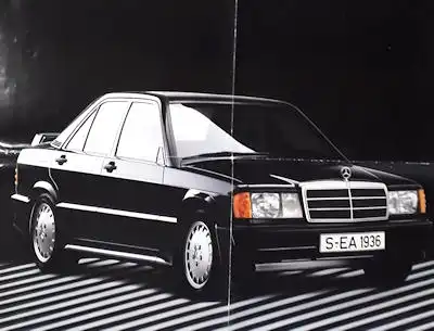 Mercedes-Benz 190 E 2.3-16 Prospekt ca. 1984