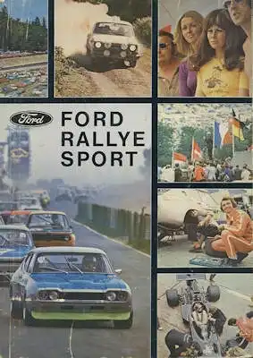 Ford Rallye Sport Teile Programm 9.1972