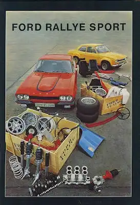 Ford Rallye Sport Teile Programm 9.1972