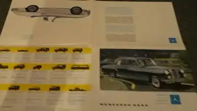 Mercedes-Benz Polizeifahrzeuge Programm 1959 Reprint