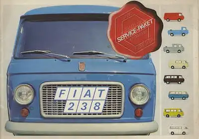 Fiat 238 Prospekt 10.1970
