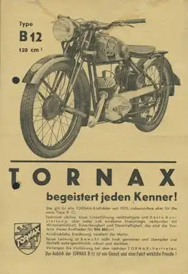 Tornax B 12 Prospekt 1949