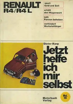 Renault 4 Reparaturanleitung 1969