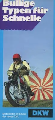DKW Motorrad Programm ca. 1971