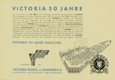 Victoria Fahrrad Programm 1936