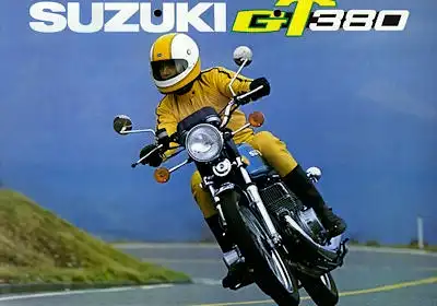 Suzuki GT 380 Prospekt 1977