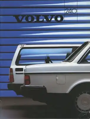 Volvo 240 Prospekt 1986