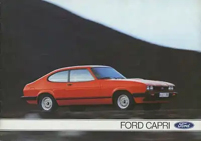 Ford Capri III Prospekt 1.1978