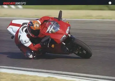 Ducati 996 SPS Prospekt 1999