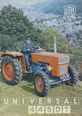 Universal U 445 / DT Traktor Prospekt 1980er Jahre