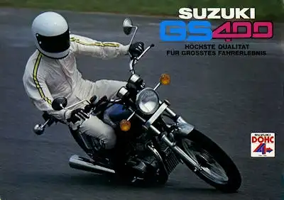 Suzuki GS 400 Prospekt 1977