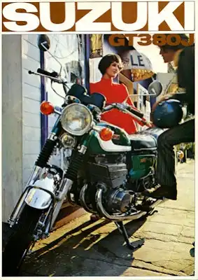 Suzuki GT 380 J Prospekt 1972