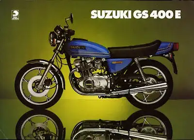 Suzuki GS 400 E Prospekt 1979