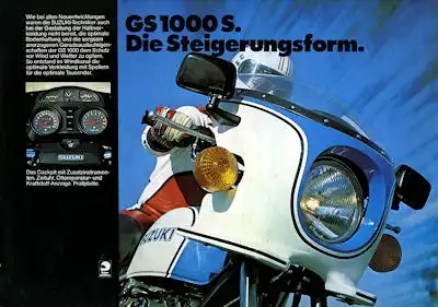Suzuki GS 1000 S Prospekt 1978