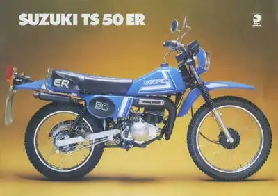 Suzuki TS 50 ER Prospekt 1979