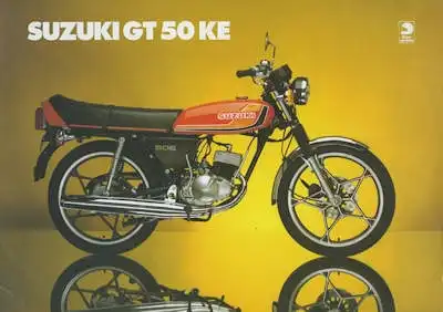 Suzuki GT 50 KE Prospekt 1979