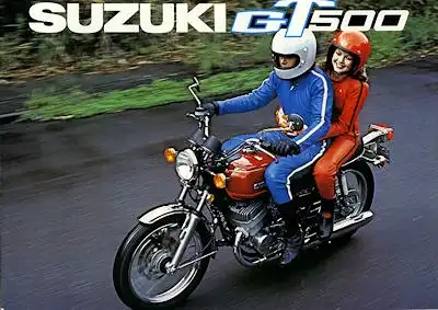 Suzuki GT 500 Prospekt 1977
