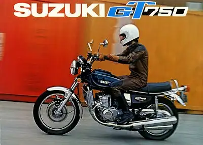 Suzuki GT 750 Prospekt 1977
