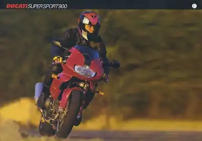 Ducati Supersport 900 Prospekt 1999
