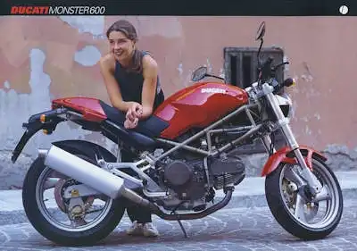 Ducati Monster 600 Prospekt 1999