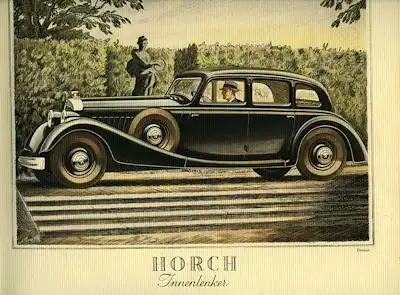 Horch V-8 Type 830 Prospekt 1935