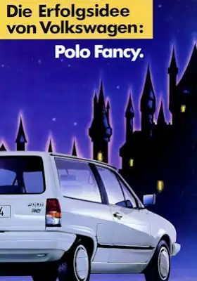 VW Polo 2 Fancy Prospekt 11.1987