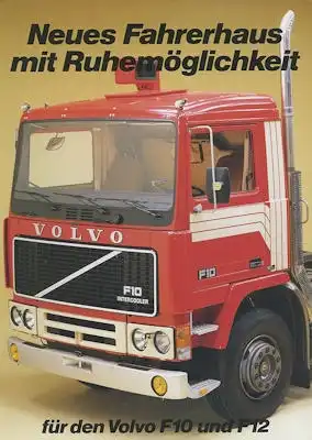 Volvo F 10/12 Prospekt 1983
