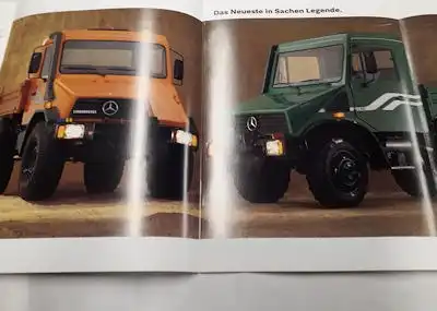 Mercedes-Benz Der neue Unimog Prospekt 4.1992