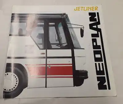 Neoplan Jetliner Prospekt ca. 1988