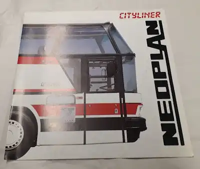 Neoplan Cityliner Prospekt ca. 1988