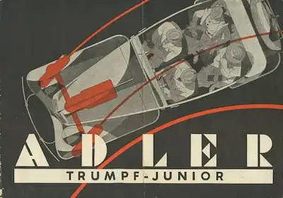 Adler Trumpf Junior Prospekt 1935
