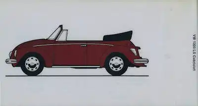 VW Farben und Ausstattung 1976