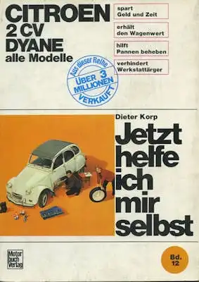 Citroen 2 CV / Dyane Reparaturanleitung 1970er Jahre