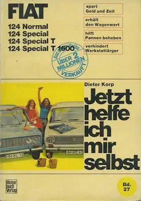 Fiat 124 Reparaturanleitung 1971