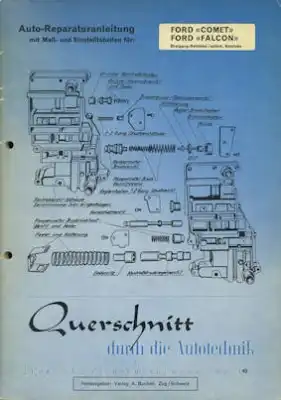 Ford Falcon / Comet Reparaturanleitung 1960er Jahre