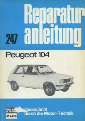 Peugeot 104 Reparaturanleitung 1972-1988