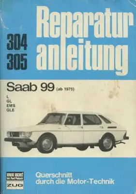 Saab 99 Reparaturanleitung 1975-1983